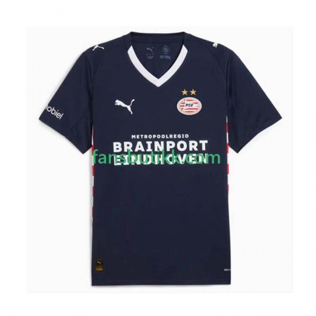 Fotballdrakt PSV Eindhoven Bortetrøye 2025-2026 Kortermet